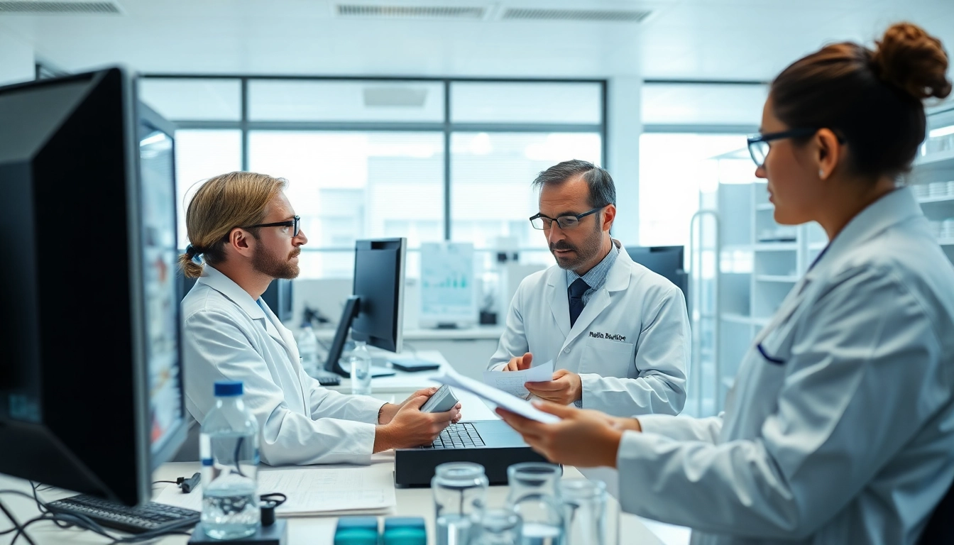 Analizzare i dati del processo FDA in un laboratorio moderno.