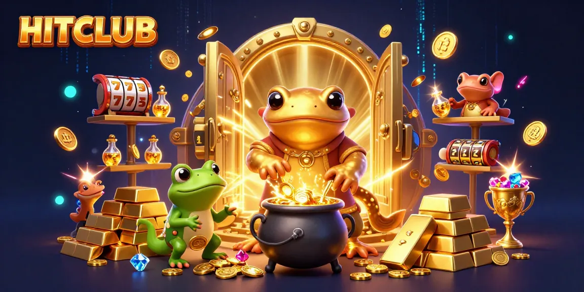 Spin the reels at HITCLUB to discover treasures hidden among gold coins and jackpots.