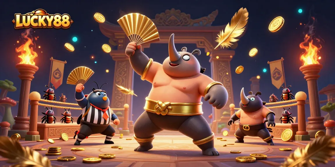 Experience the excitement at LUCKY88 with dynamic game action and vibrant visuals in a casino setting.