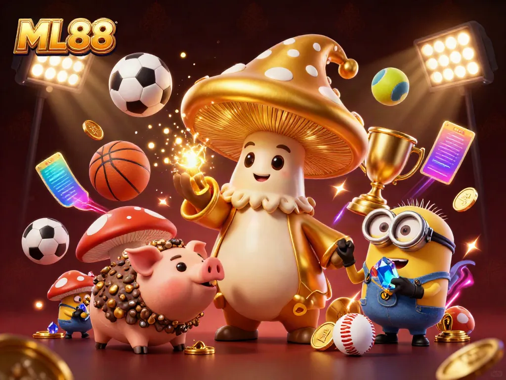 Experience winning magic with ML88 in this dynamic online casino scene full of treasures.