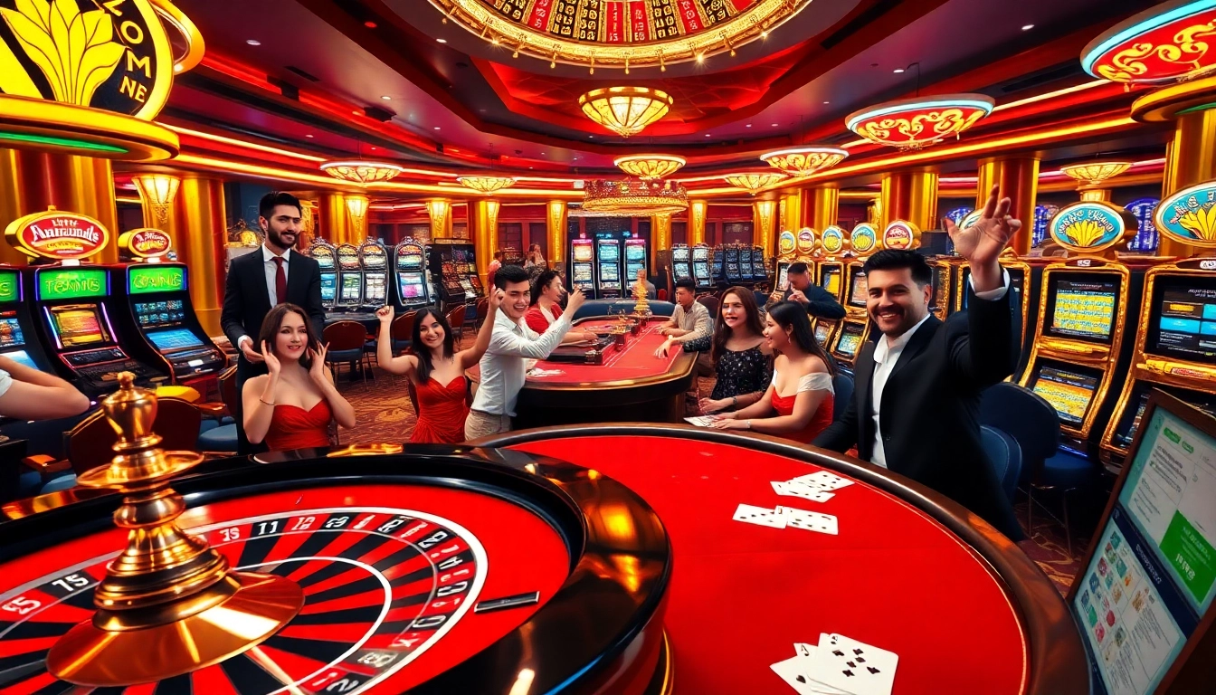 Experience the thrill of winning at https://8kkbet.com/ with luxurious casino games and vibrant atmosphere.