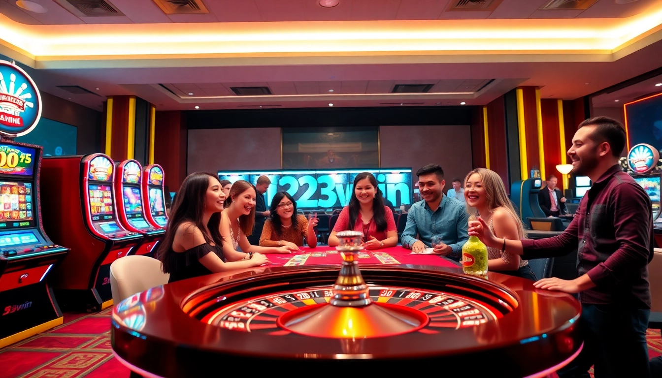 Experience the excitement of 23win's lively online casino with vibrant games and players.