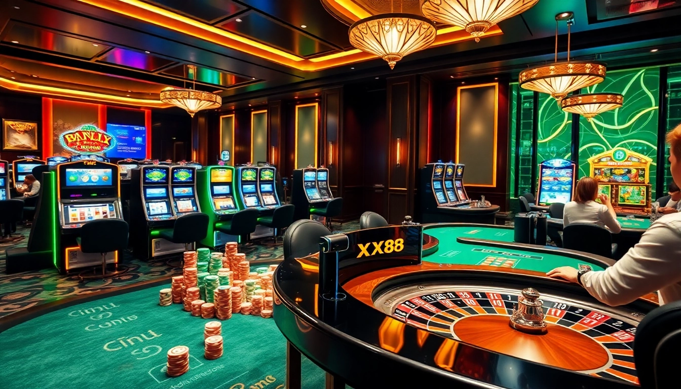 Experience the excitement of XX88 with vibrant casino games and professional gameplay.