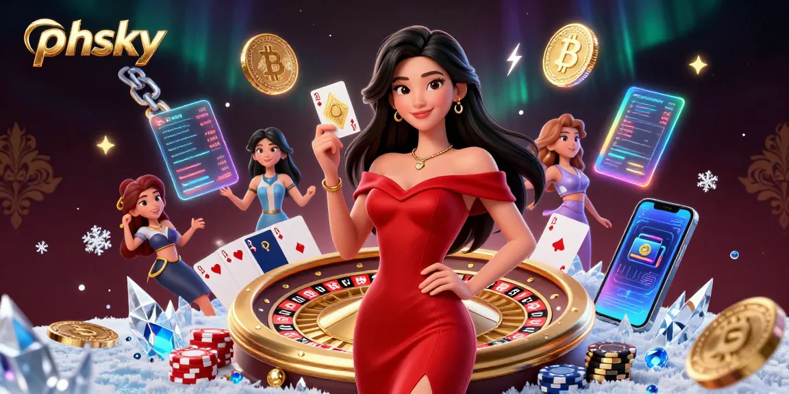Experience thrilling gaming actions at phsky with stunning casino visuals and vibrant elements.