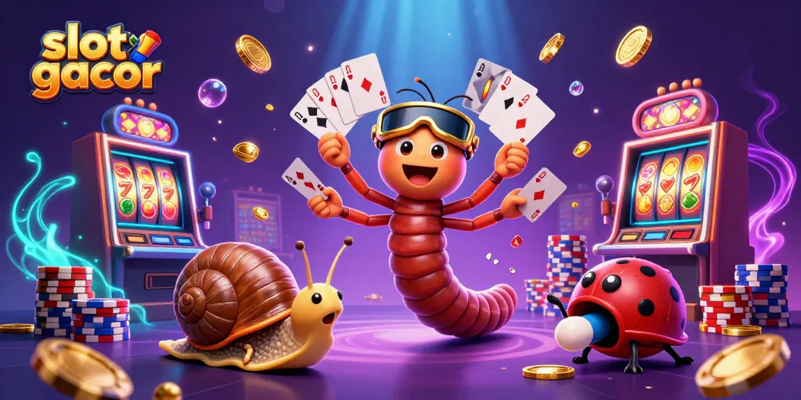 Slot gacor menghadirkan dealer berkarakter unik dengan koin emas dan simbol buah melimpah.