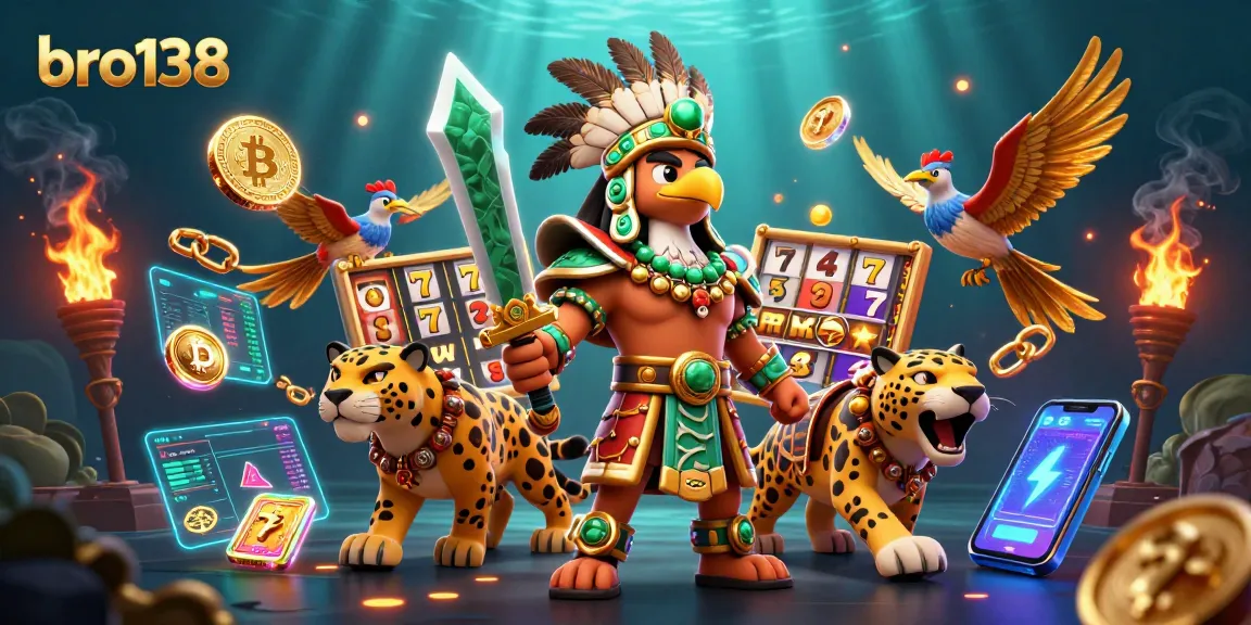 Experience thrilling wins with bro138 as Aztec warriors celebrate jackpots amid crypto coins.