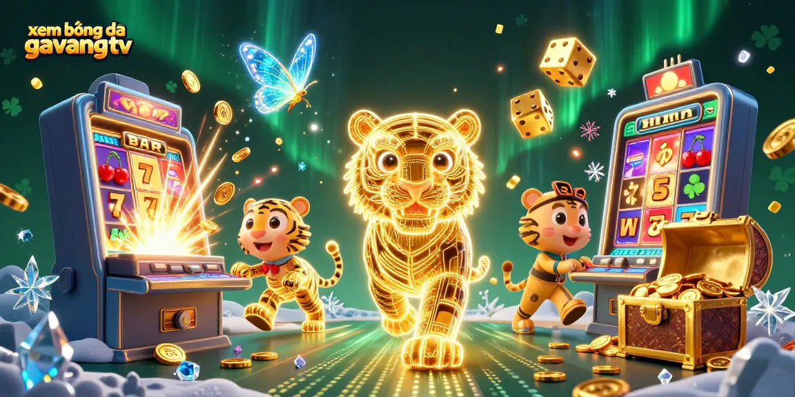 Experience xem bóng đá gavangtv in an inviting digital casino landscape filled with vibrant energy.