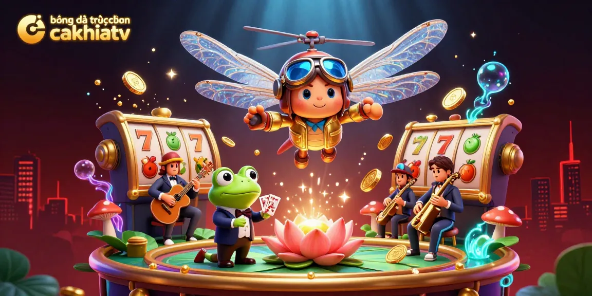 Engage with bóng đá trực tuyến cakhiatv in an ultra-detailed 3D casino scene featuring vibrant characters and rich elements.
