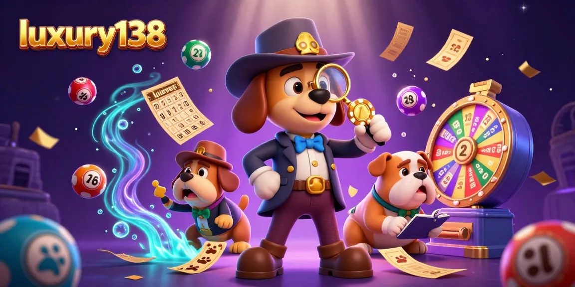 Engage with luxury138 gaming excitement as the detective duo uncovers treasure clues amid vibrant casino elements.