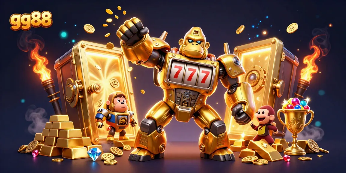 Experience thrilling gameplay at gg88 with vibrant 3D illustrations showcasing exciting slot adventures.