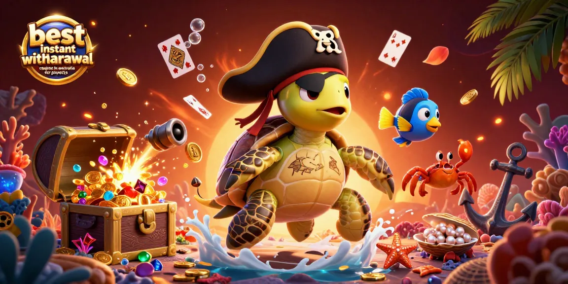 Explore the best instant withdrawal casinos in australia for payouts with vibrant underwater casino adventure scene