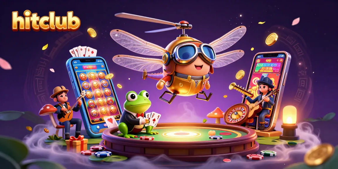 Experience hitclub's vibrant casino world with dynamic games, lively characters, and rich graphics.